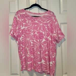 Kim Rogers women's short-sleeve top XL. NWOT